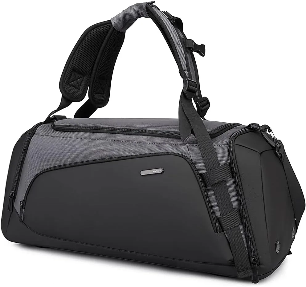 BANGE Gym Sports Duffel Backpack for Man & Women