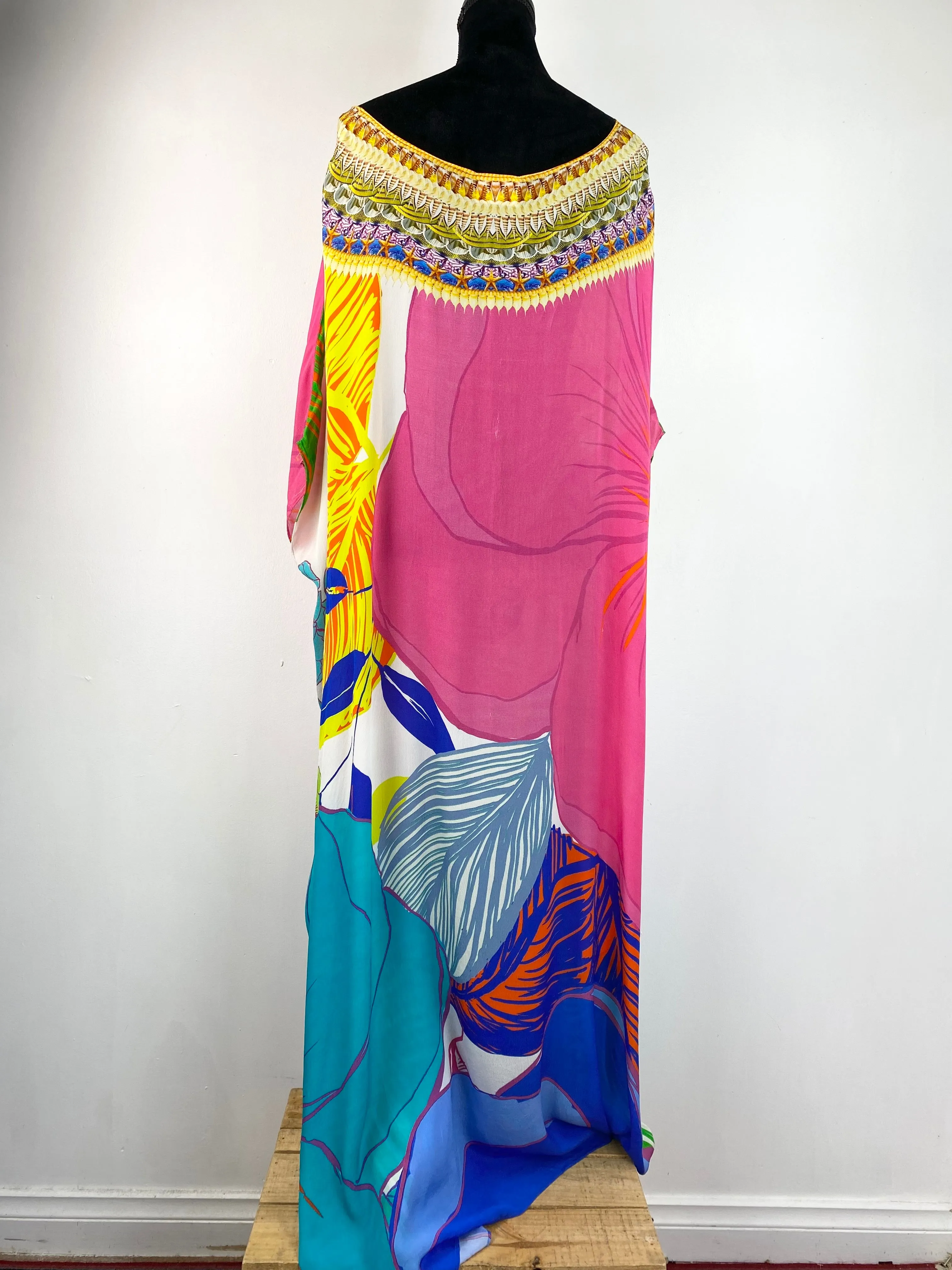 Beach House by Camilla Graphic Print Kaftan - AU 10 / 12 / 14 / 16