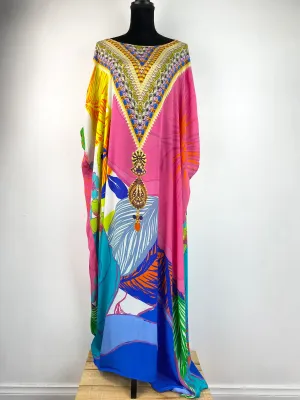 Beach House by Camilla Graphic Print Kaftan - AU 10 / 12 / 14 / 16