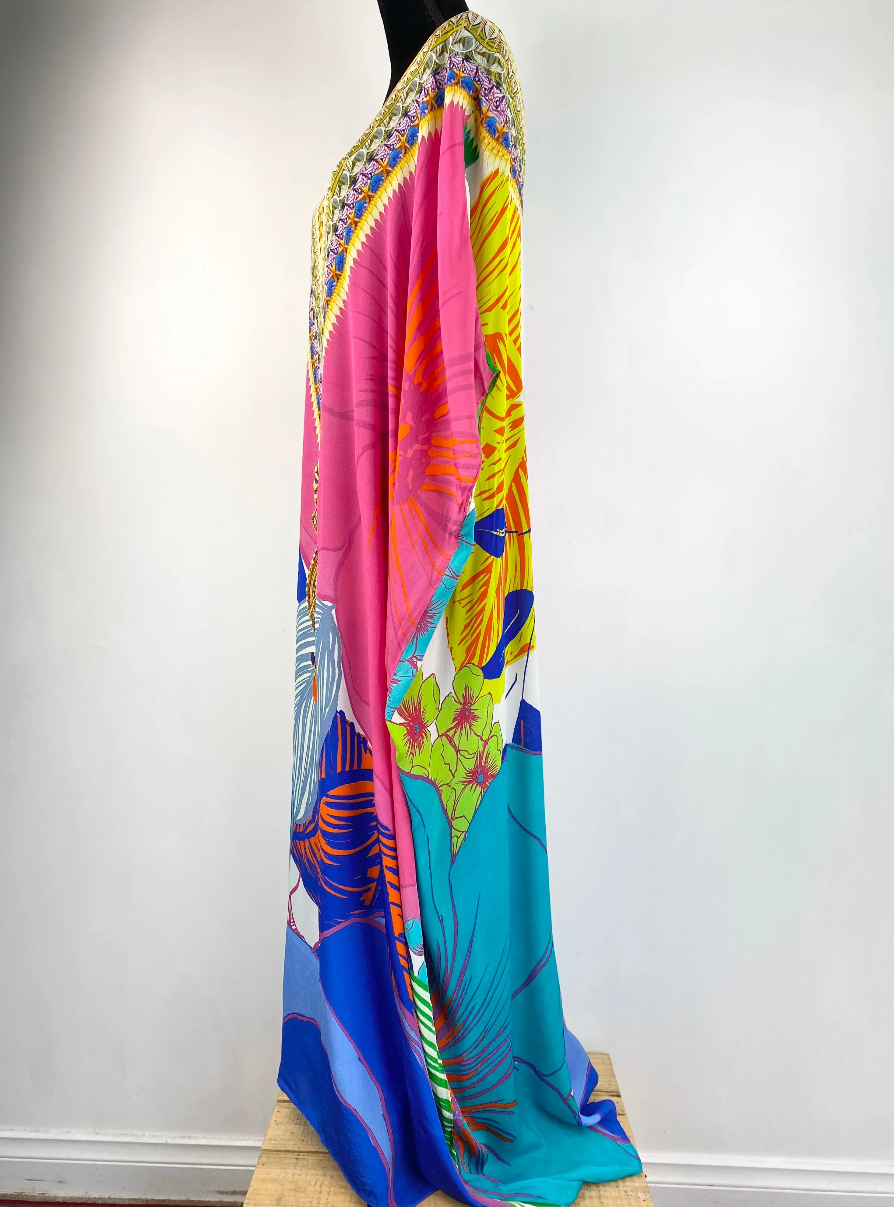 Beach House by Camilla Graphic Print Kaftan - AU 10 / 12 / 14 / 16