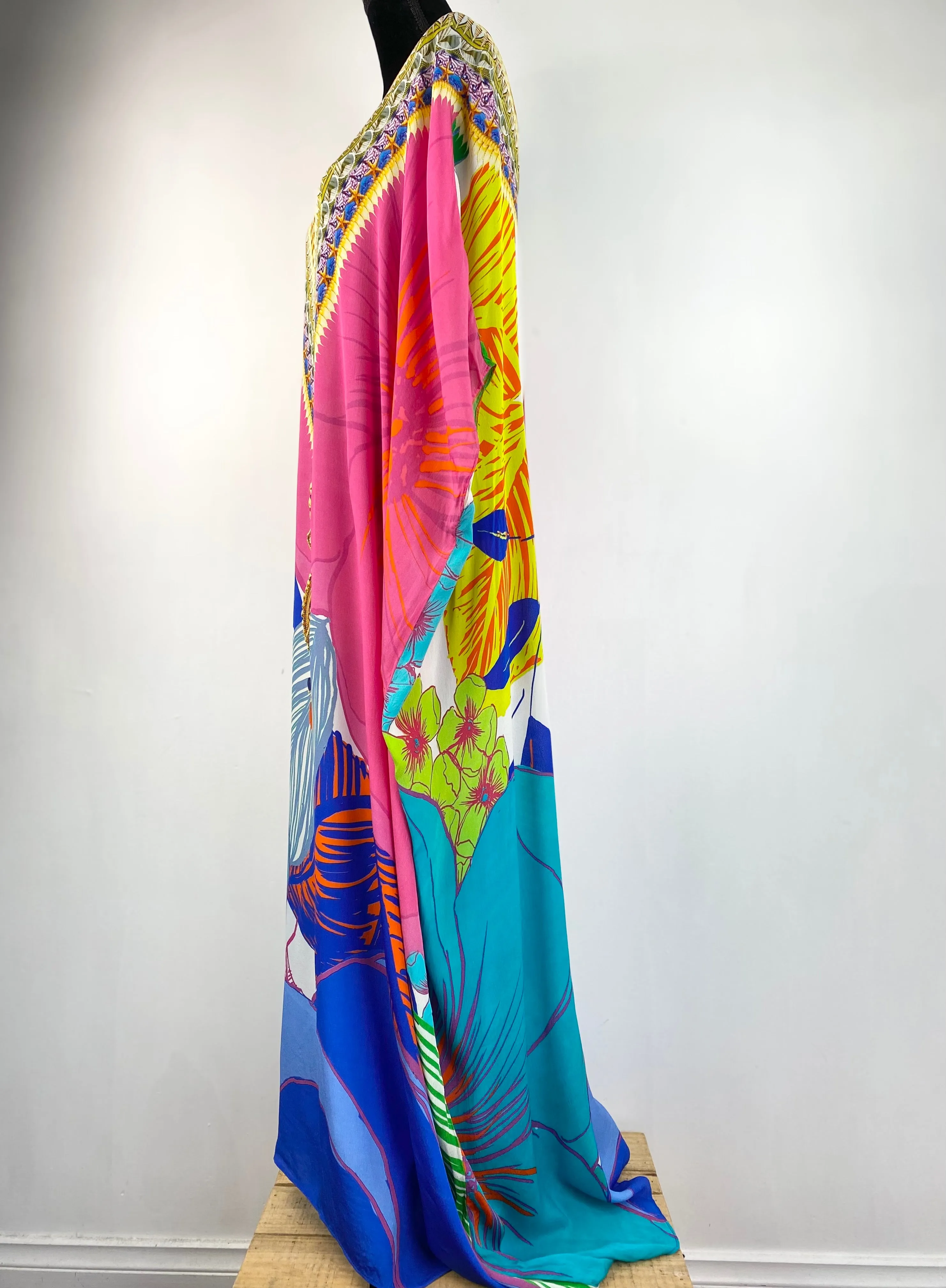 Beach House by Camilla Graphic Print Kaftan - AU 10 / 12 / 14 / 16