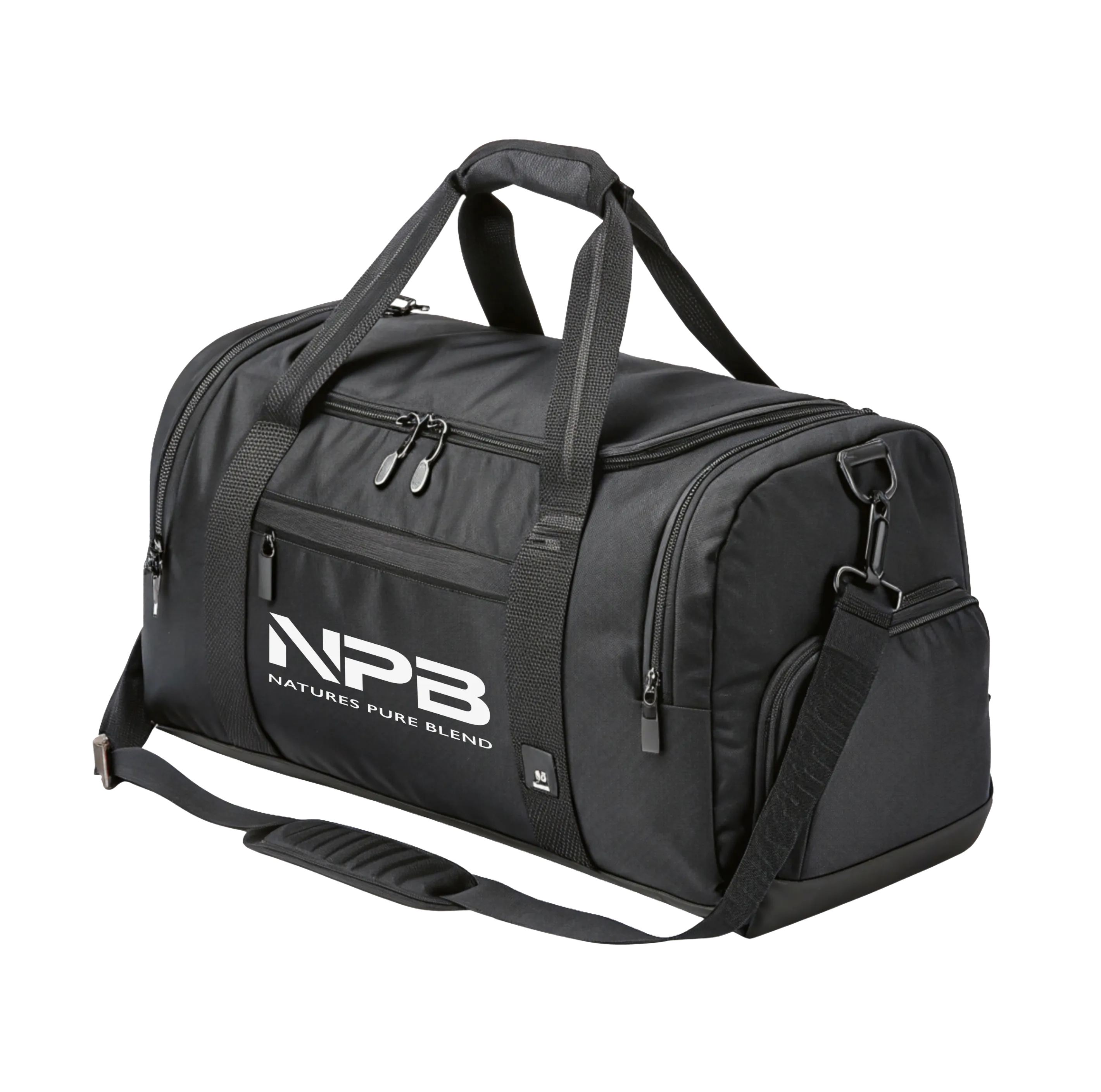 Black Gym Duffel Bag