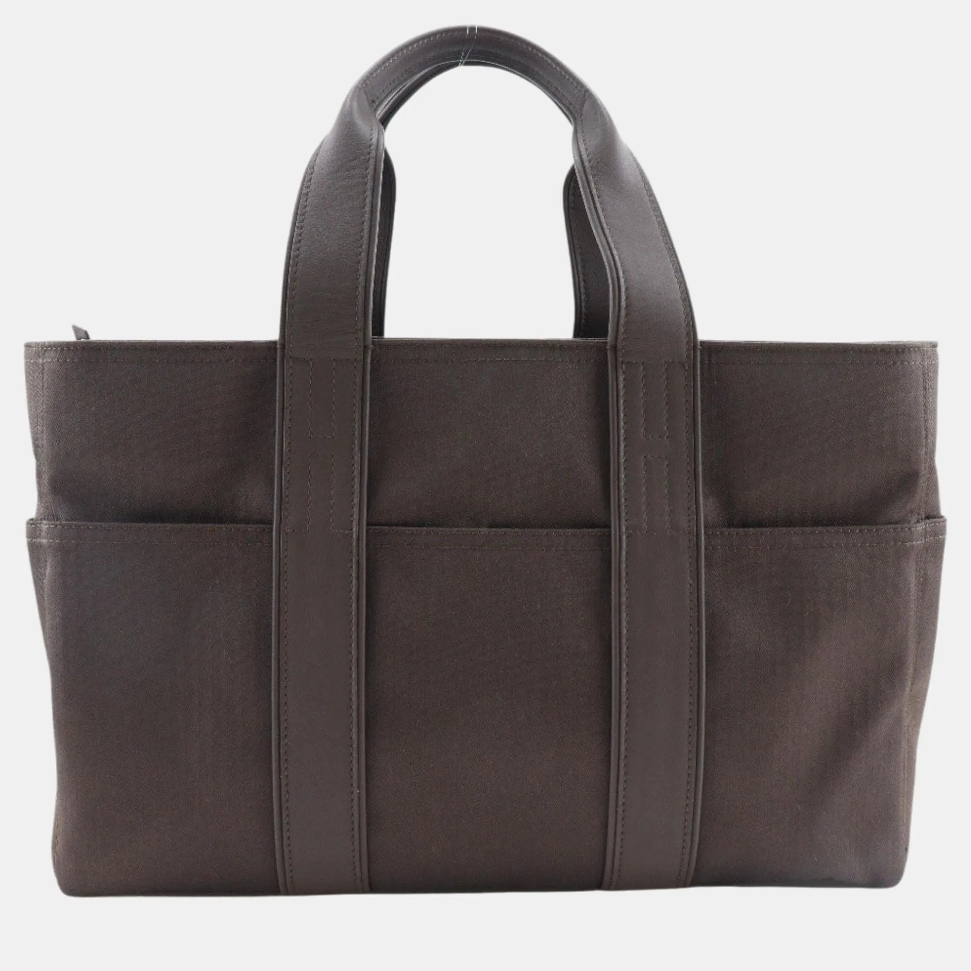 Brown Canvas Acapulco handbag bag