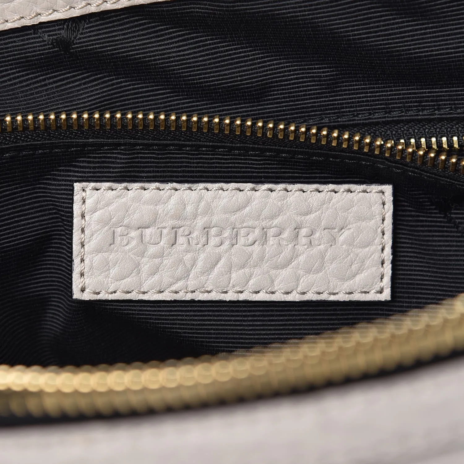 BURBERRY HERITAGE GRAINED LEATHER SMALL GLADSTONE SATCHEL