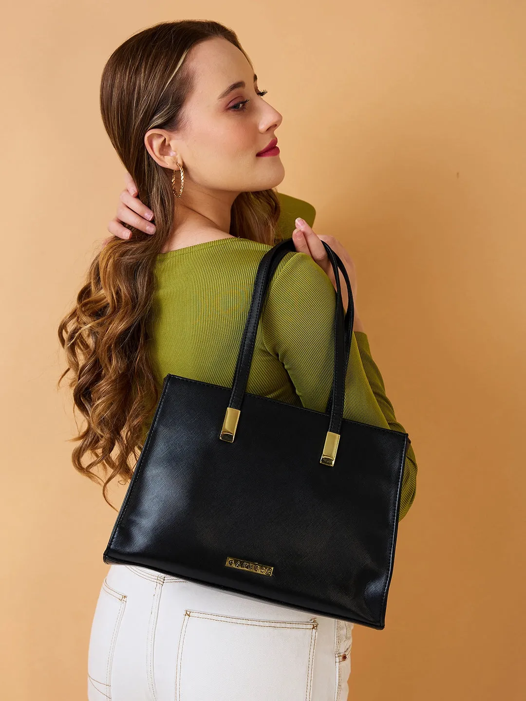 Caprese Alicie Satchel Medium Black