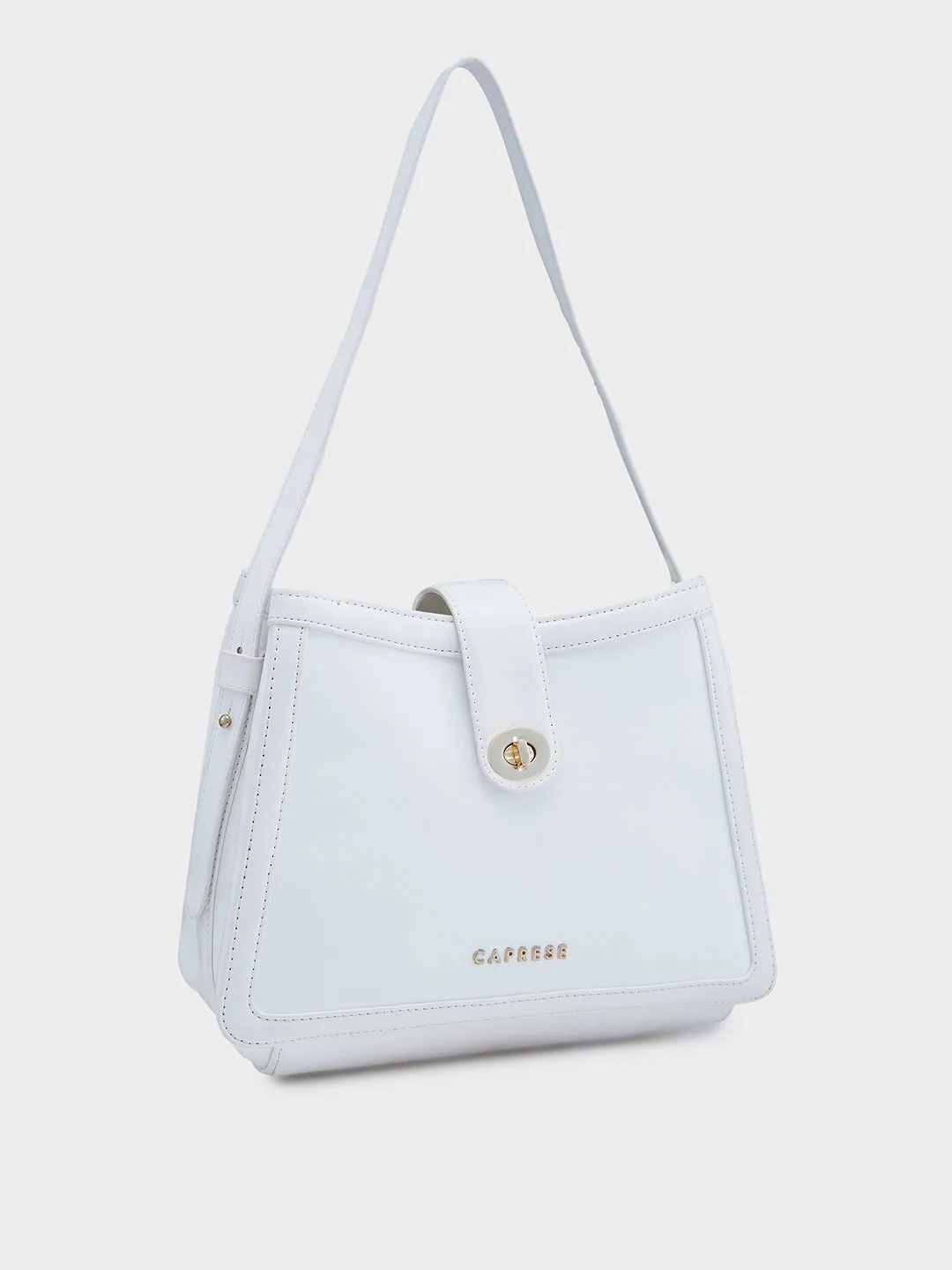 Caprese Aurora Satchel Small Blue Handbag