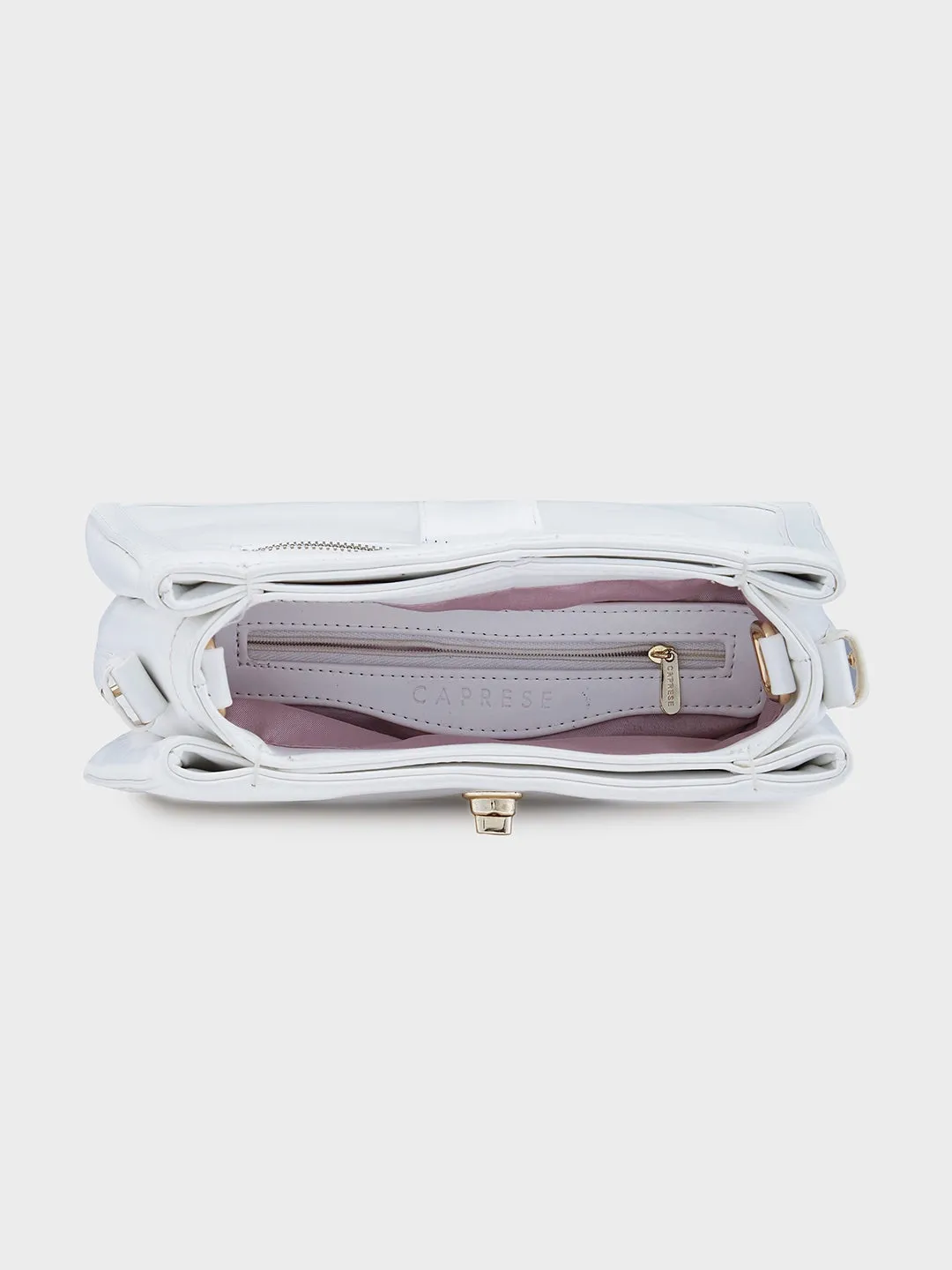 Caprese Aurora Satchel Small Blue Handbag