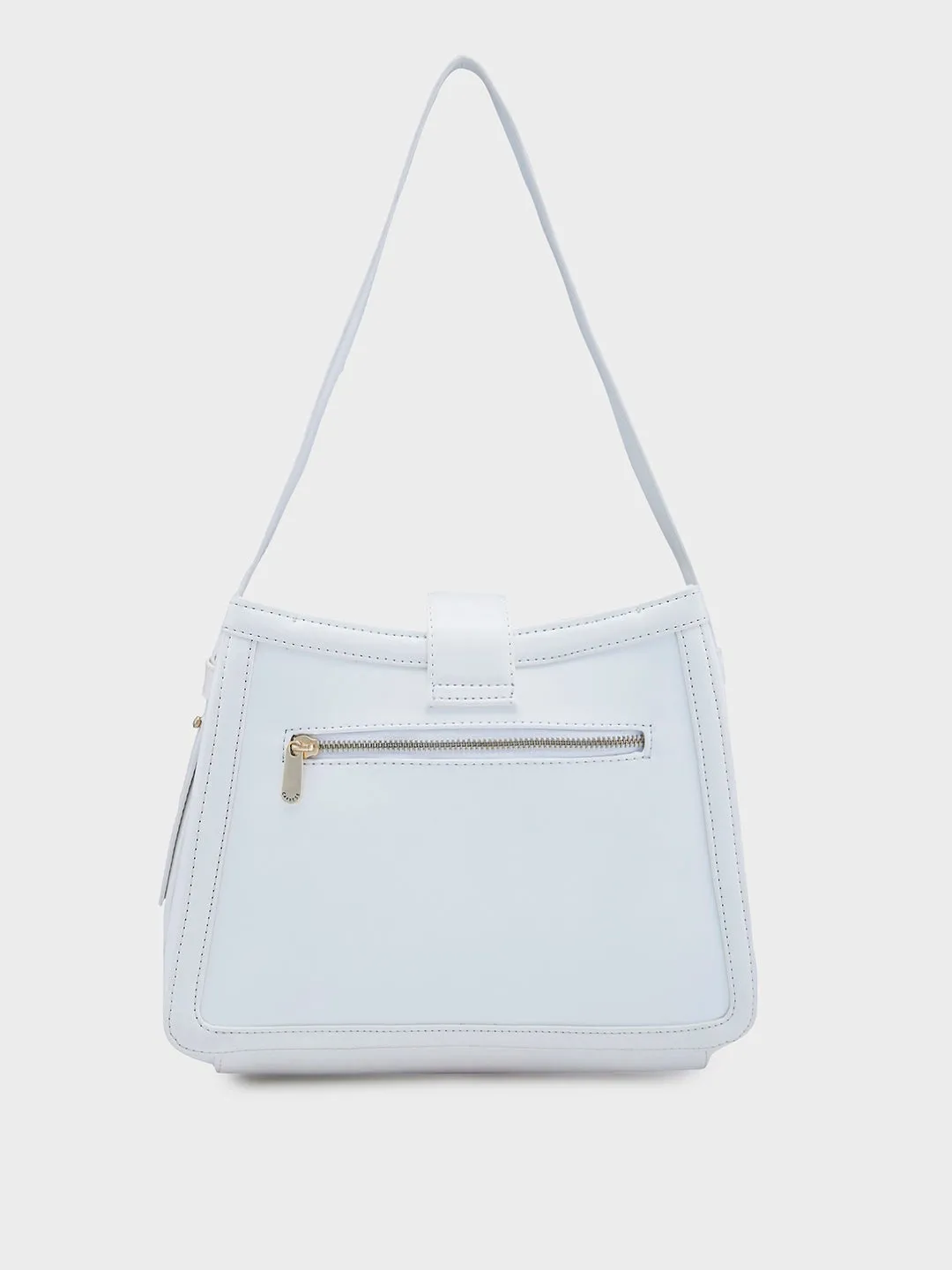 Caprese Aurora Satchel Small Blue Handbag