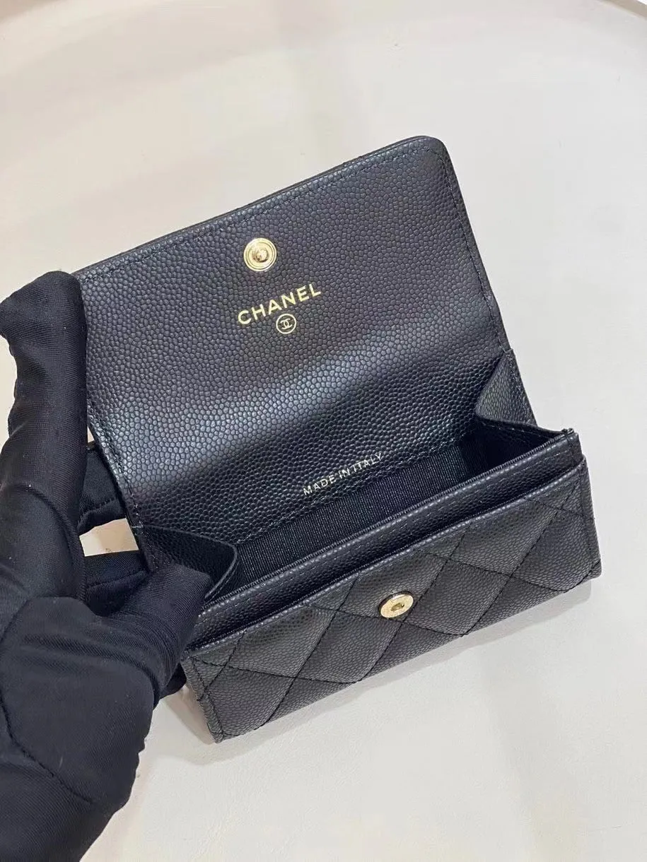 CC757 Flap Card Holder / HIGHEST QUALITY VERSION / 4.3x3.3x1.2inch
