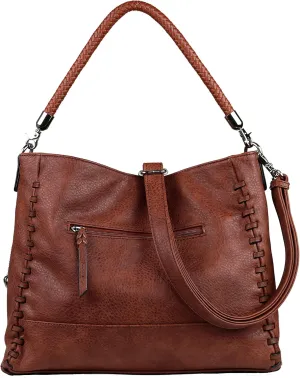 Concealed Carry Lily Purse for Women - Tote with Locking Zipper with Universal Holster for Gun