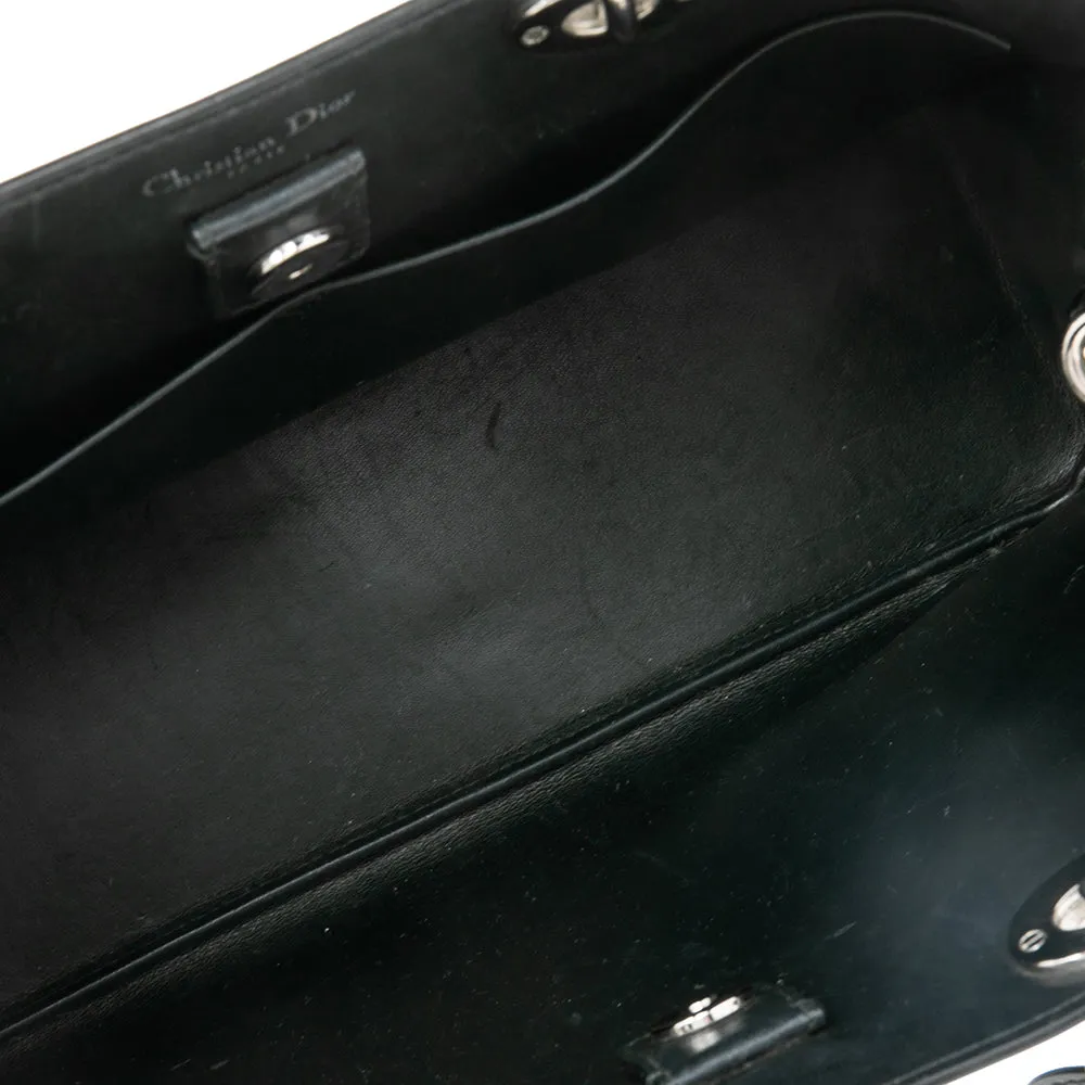 DIOR Tri Color Leather Large Lady  Pocket Tote