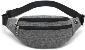Fanny Pack for Men & Women - Waterproof Waist Bag Pack with Adjustable Strap for Travel Sports Running.