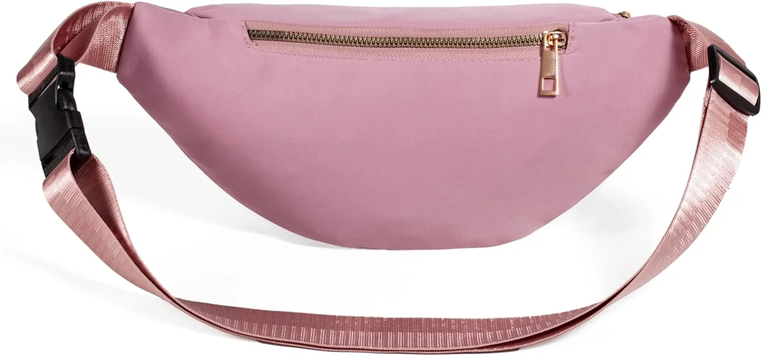 Fanny Pack Waist Pack - Waterproof Sling Crossbody Bag for Running Sports Travel