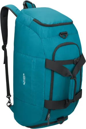 G4Free 70L Large 3-Way Duffle Backpack Gym Bag with Shoe Compartment Lightweight Waterproof Foldable Sports Duffel Bag Travel Backpack Luggage (Green)