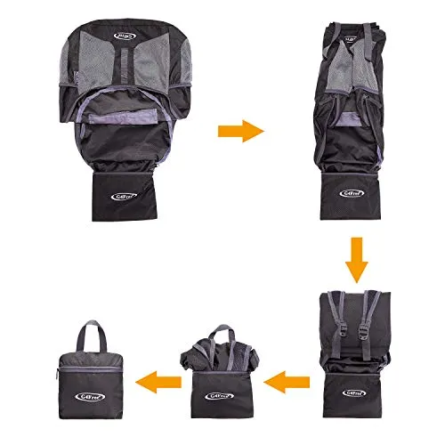 G4Free Lightweight Packable Backpack Multipurpose Casual Backpack 25L Hiking Daypack for Sport