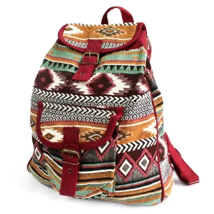 Indonesian Jacquard Backpack Bag