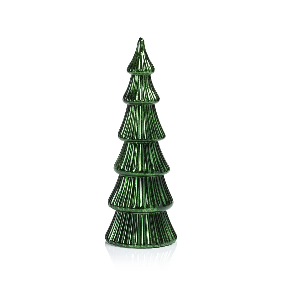 LED ANTIQUE GREEN TREE-13