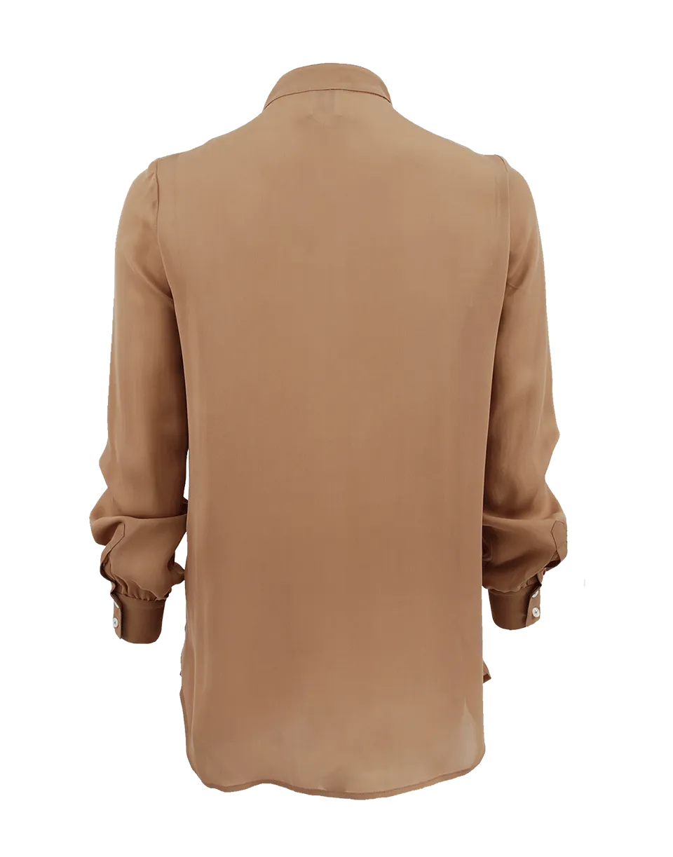 Long Sleeve Threadwork Henley