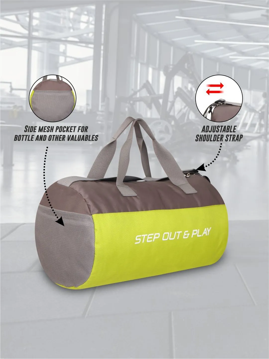 Nivia Beast Gym Bag -3