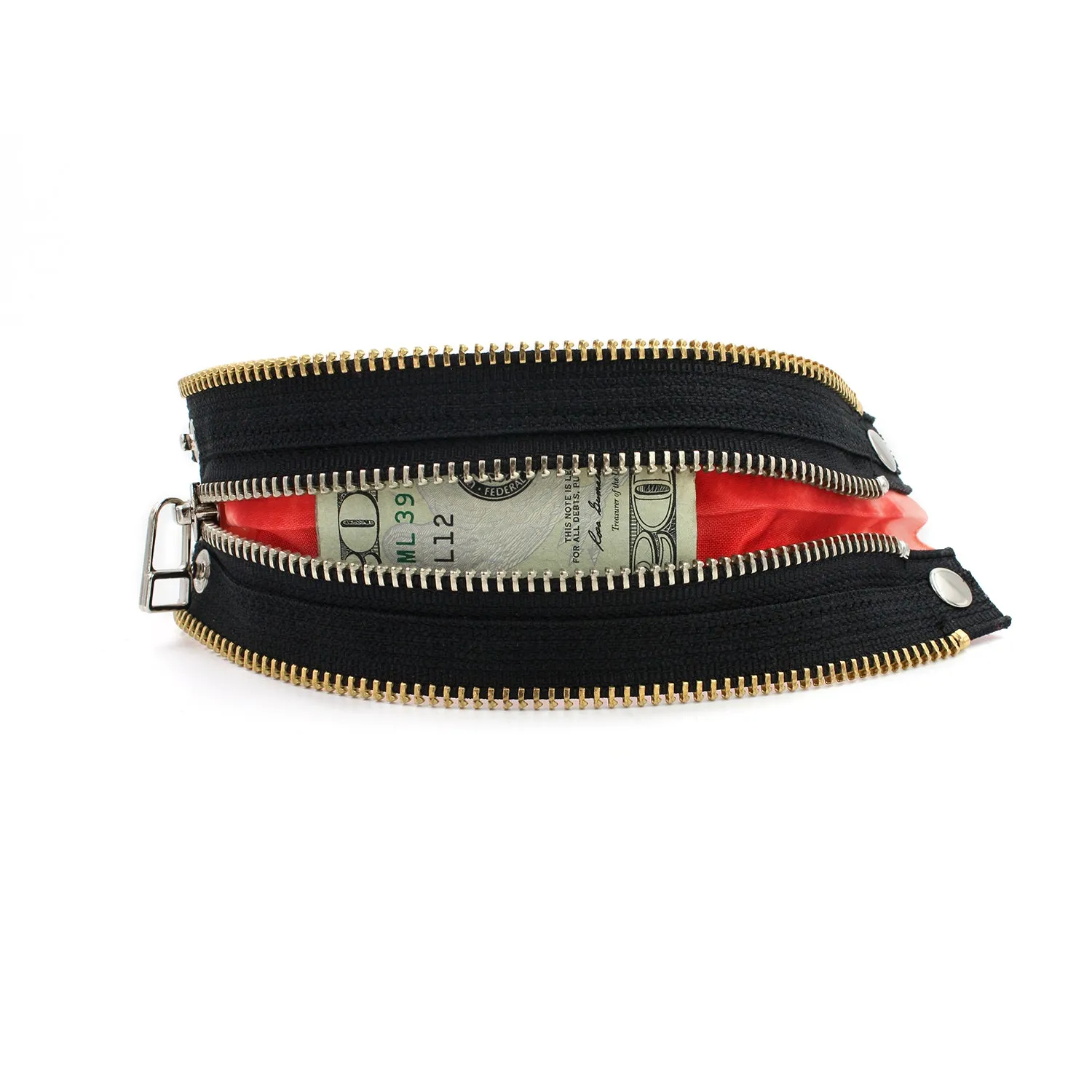 On The Go Zip Pouch Bracelet