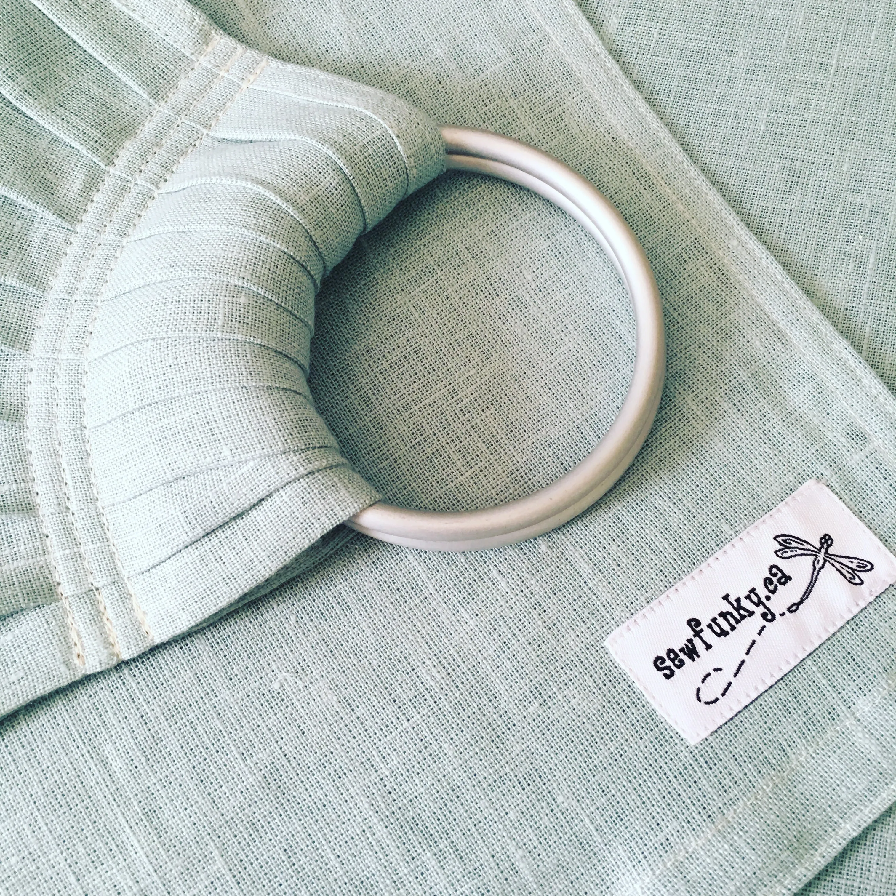 Sewfunky Linen Ring Sling - Meadow