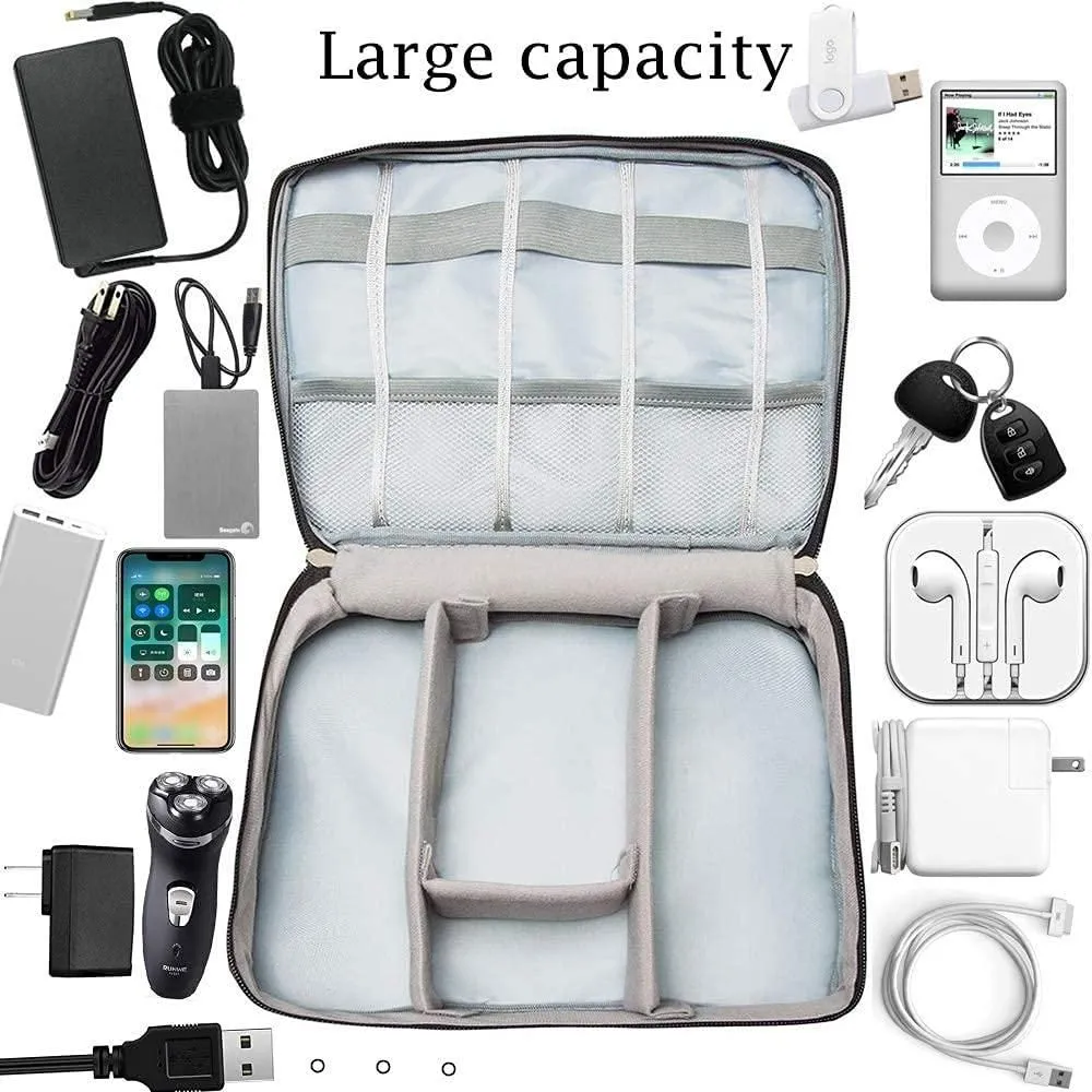 TechMate: Universal Gadget Organizer Bag