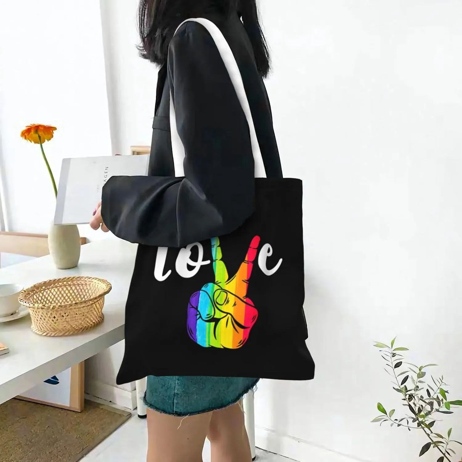 Upside Pineapple Grocery Bag Plays Well Others Reusable Shopping Bags with Handles Shopping Tote Grocery Bags