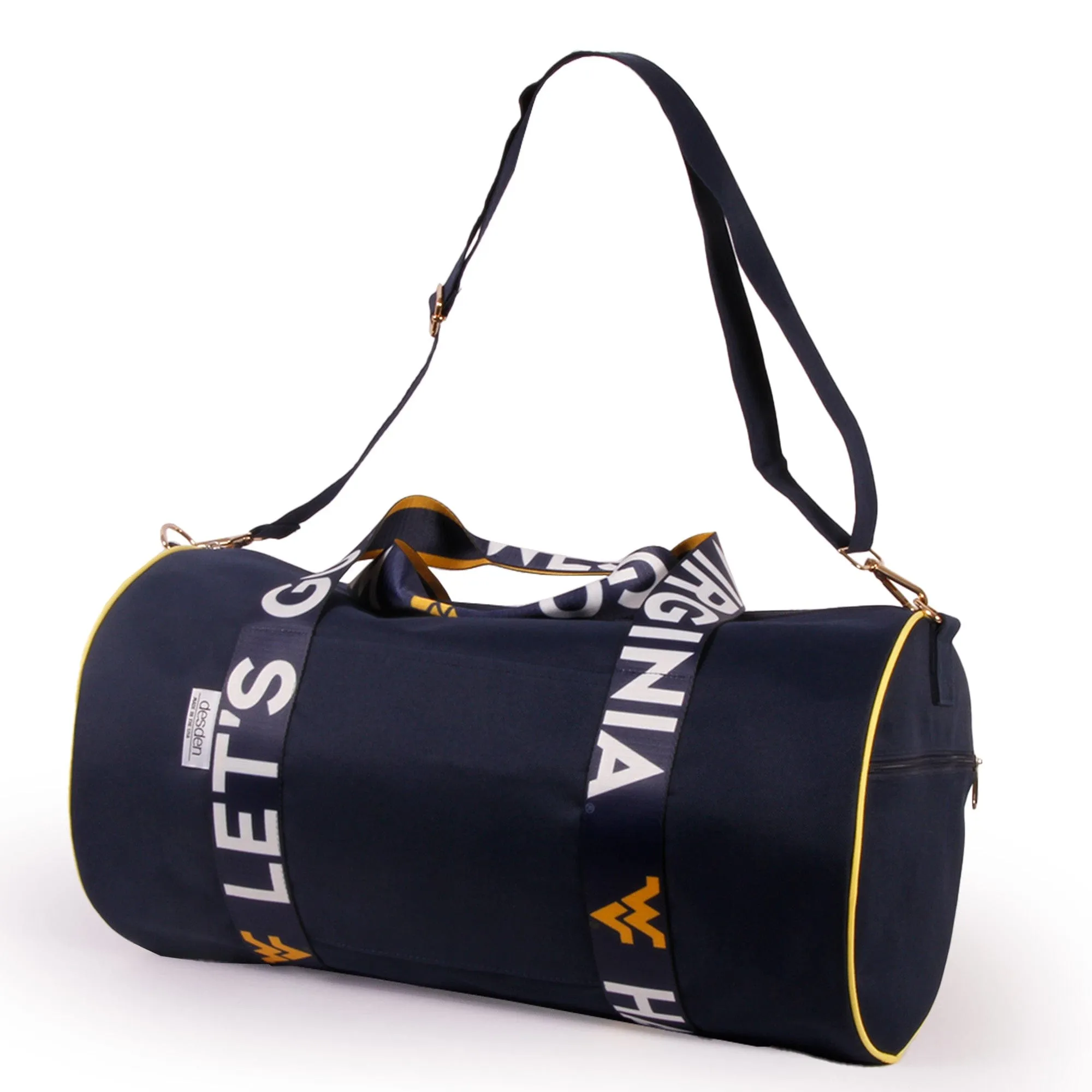 West Virginia Round Duffel by Desden