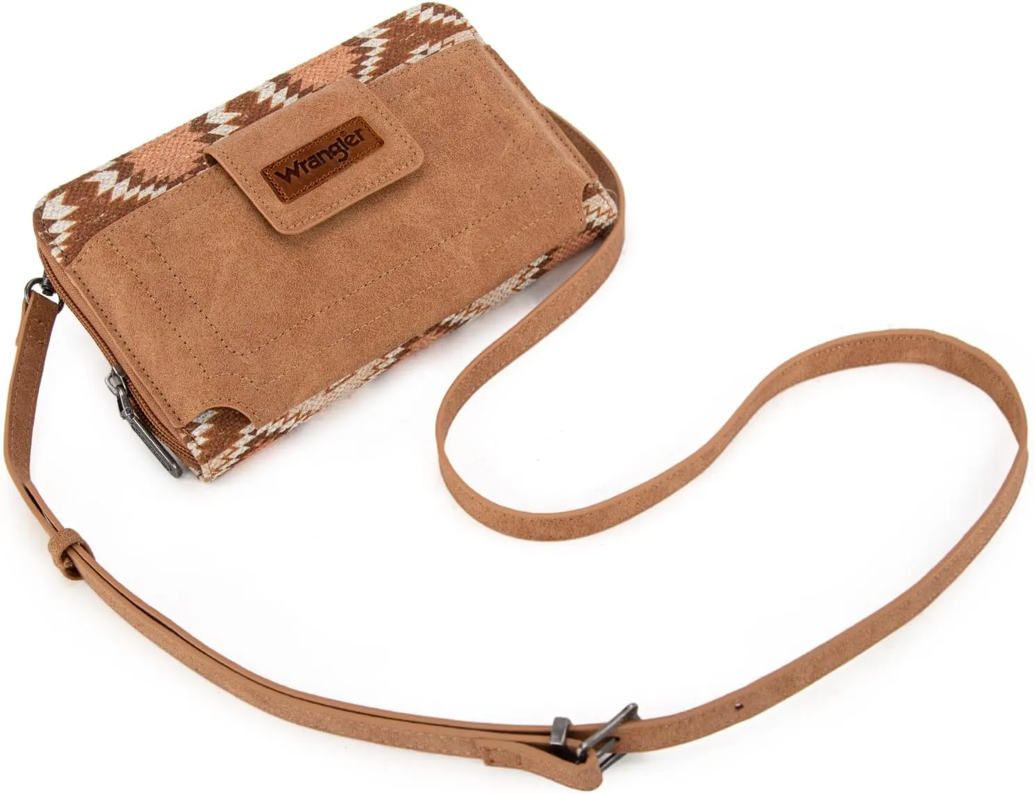 Wrangler Small Crossbody Bag for Women RFID Blocking Wallet Shoulder Purse Handbags with Credit Card Slots