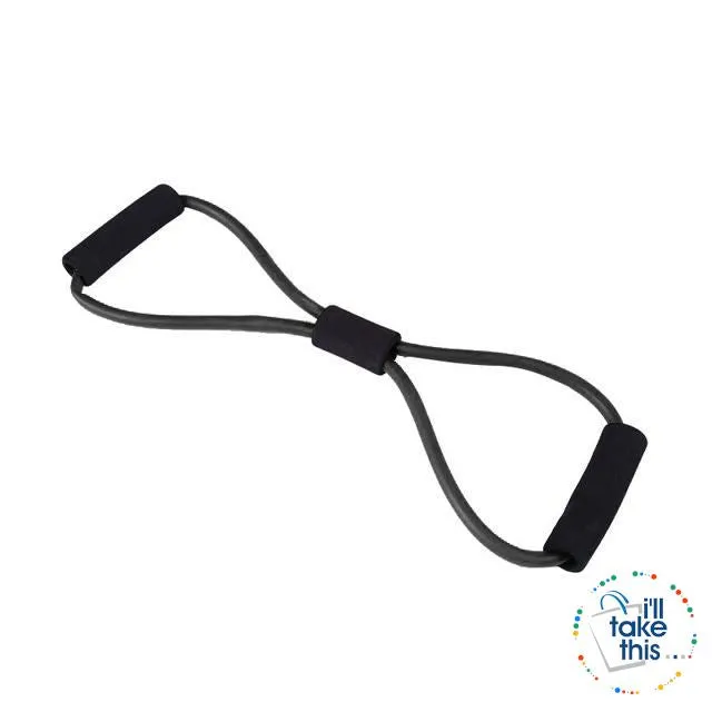 Yoga Resistance Bands 7 Colors, Latex rubber Ideal Resistance/Fitness and Stretch equipment