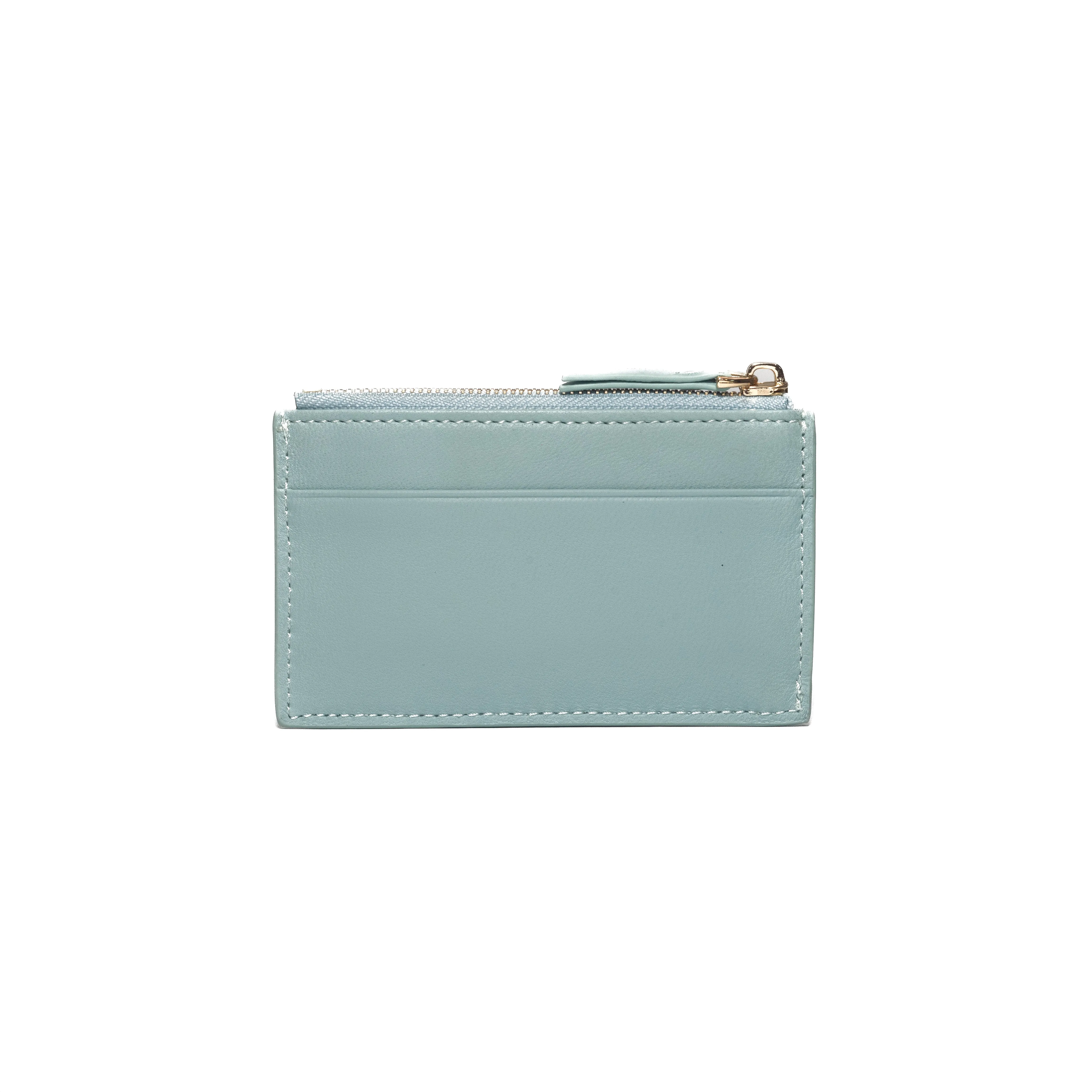 Zip Cardholder - Cotton Candy Blue